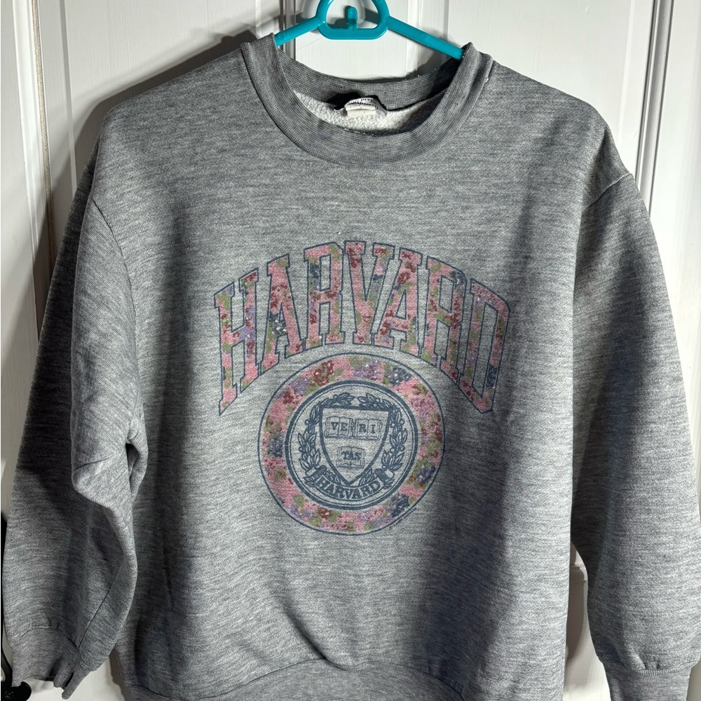 Vintage Harvard sweatshirt approximate size small vintage condition some wear